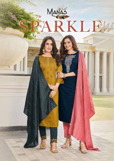 Sparkle By Manas Fab Designer Readymade Salwar Kameez Collection